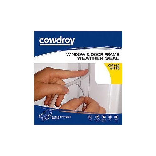 Cowdroy Foam Seal 19X 6Mm 5000 Wh Wh CM14AWH